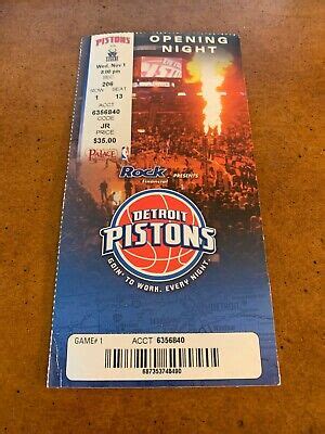 detroit pistons basketball tickets